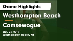Westhampton Beach  vs Comsewogue Game Highlights - Oct. 24, 2019