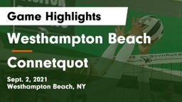 Westhampton Beach  vs Connetquot  Game Highlights - Sept. 2, 2021