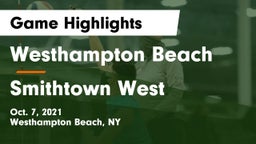 Westhampton Beach  vs Smithtown West  Game Highlights - Oct. 7, 2021