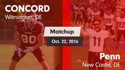 Matchup: Concord vs. Penn  2016