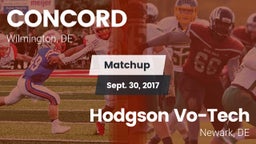 Matchup: Concord vs. Hodgson Vo-Tech  2017