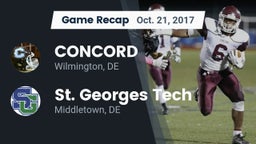 Recap: CONCORD  vs. St. Georges Tech  2017