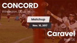 Matchup: Concord vs. Caravel  2017