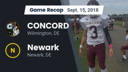 Recap: CONCORD  vs. Newark  2018