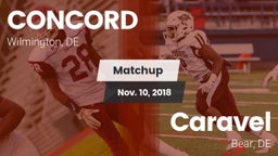 Matchup: Concord vs. Caravel  2018