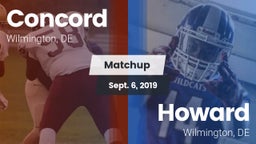 Matchup: Concord vs. Howard  2019