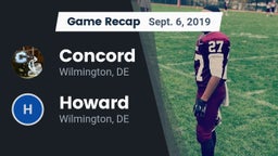 Recap: Concord  vs. Howard  2019