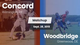 Matchup: Concord vs. Woodbridge  2019