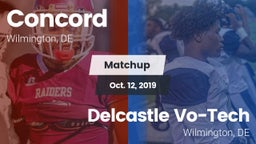 Matchup: Concord vs. Delcastle Vo-Tech  2019
