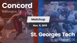 Matchup: Concord vs. St. Georges Tech  2019