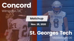 Matchup: Concord vs. St. Georges Tech  2020