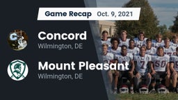 Recap: Concord  vs. Mount Pleasant  2021