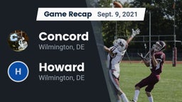 Recap: Concord  vs. Howard  2021