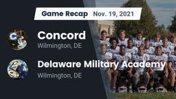 Recap: Concord  vs. Delaware Military Academy  2021