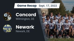 Recap: Concord  vs. Newark  2022
