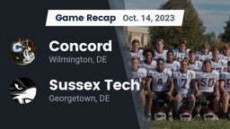 Recap: Concord  vs. Sussex Tech  2023