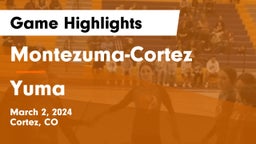 Montezuma-Cortez  vs Yuma  Game Highlights - March 2, 2024