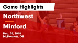 Northwest  vs Minford  Game Highlights - Dec. 20, 2018