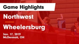 Northwest  vs Wheelersburg  Game Highlights - Jan. 17, 2019