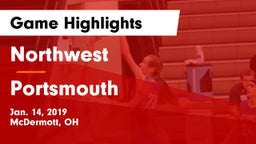 Northwest  vs Portsmouth  Game Highlights - Jan. 14, 2019