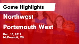 Northwest  vs Portsmouth West  Game Highlights - Dec. 10, 2019