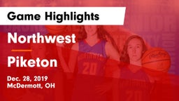 Northwest  vs Piketon  Game Highlights - Dec. 28, 2019