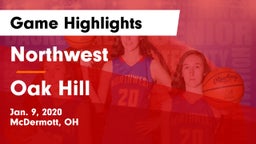 Northwest  vs Oak Hill  Game Highlights - Jan. 9, 2020