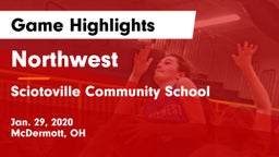 Northwest  vs Sciotoville Community School Game Highlights - Jan. 29, 2020