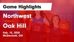 Northwest  vs Oak Hill  Game Highlights - Feb. 15, 2020