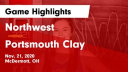 Northwest  vs Portsmouth Clay Game Highlights - Nov. 21, 2020
