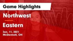 Northwest  vs Eastern  Game Highlights - Jan. 11, 2021