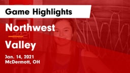 Northwest  vs Valley  Game Highlights - Jan. 14, 2021