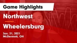 Northwest  vs Wheelersburg  Game Highlights - Jan. 21, 2021