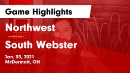 Northwest  vs South Webster  Game Highlights - Jan. 30, 2021