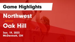 Northwest  vs Oak Hill  Game Highlights - Jan. 19, 2023