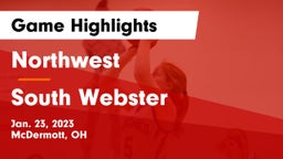 Northwest  vs South Webster  Game Highlights - Jan. 23, 2023