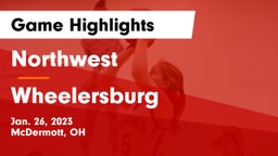 Northwest  vs Wheelersburg  Game Highlights - Jan. 26, 2023