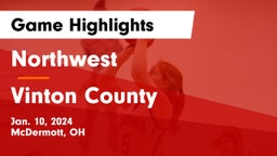 Northwest  vs Vinton County  Game Highlights - Jan. 10, 2024