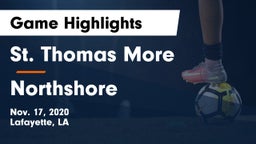St. Thomas More  vs Northshore  Game Highlights - Nov. 17, 2020