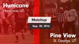 Matchup: Hurricane vs. Pine View  2016
