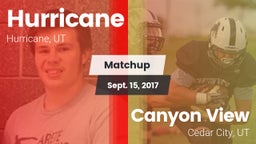 Matchup: Hurricane vs. Canyon View  2017