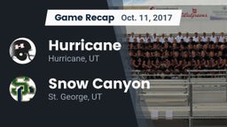 Recap: Hurricane  vs. Snow Canyon  2017