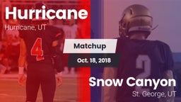 Matchup: Hurricane vs. Snow Canyon  2018