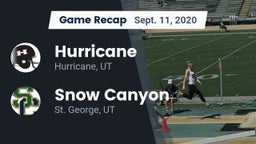 Recap: Hurricane  vs. Snow Canyon  2020