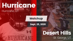 Matchup: Hurricane vs. Desert Hills  2020