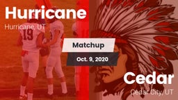 Matchup: Hurricane vs. Cedar  2020