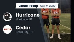 Recap: Hurricane  vs. Cedar  2020