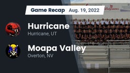 Recap: Hurricane  vs. Moapa Valley  2022