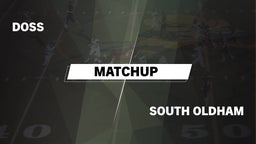 Matchup: Doss vs. South Oldham  2016