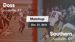 Matchup: Doss vs. Southern  2016